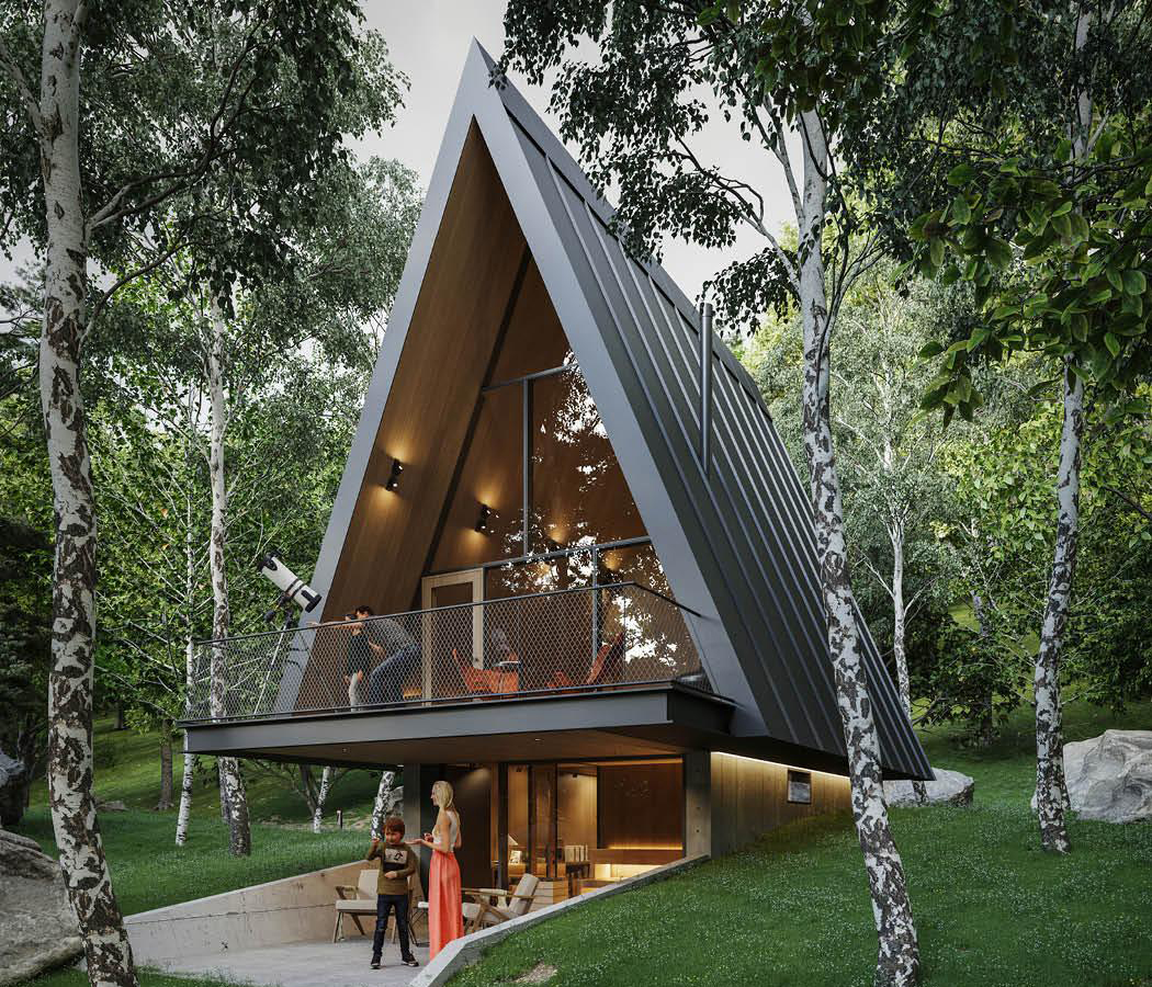 Udoban studio u prirodi